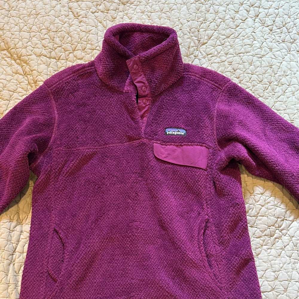 Patagonia Purple Fleece Pullover